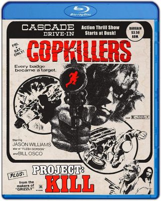 Image of Cop Killers + Project: Kill Blu-ray boxart