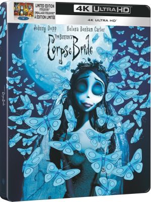 Tim Burton's Corpse Bride [Steelbook] (4K) cover art