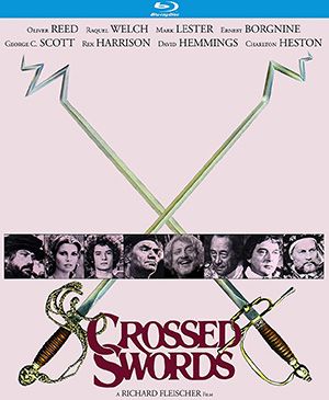 Image of Crossed Swords Kino Lorber Blu-ray boxart