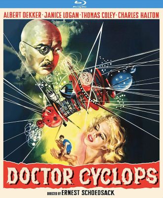 Image of Dr. Cyclops Kino Lorber Blu-ray boxart