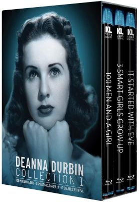 Image of Deanna Durbin Collection I Kino Lorber Blu-ray boxart