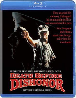 Image of Death Before Dishonor Kino Lorber Blu-ray boxart