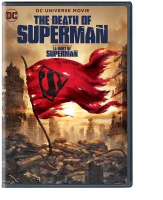 Image of The Death of Superman DVD boxart