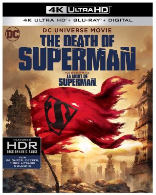 Image of The Death of Superman 4K boxart