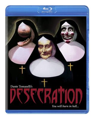Image of Desecration Kino Lorber Blu-ray boxart