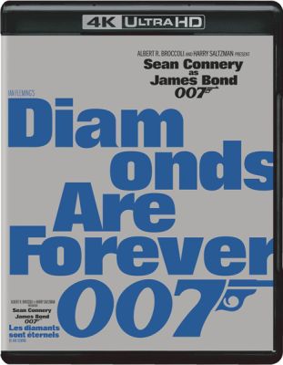 James Bond: Diamonds are Forever (4K) cover art