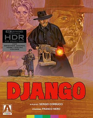 Image of Django UHD & Texas Adios Arrow Films 4K boxart