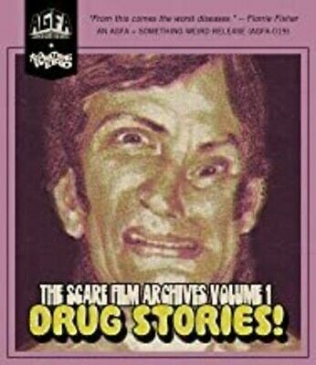 Image of Scare, Film Archives Volume 1: Drug Stories! Vinegar Syndrome Blu-ray boxart
