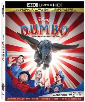 Image of Dumbo (Live Action 2019) 4K boxart