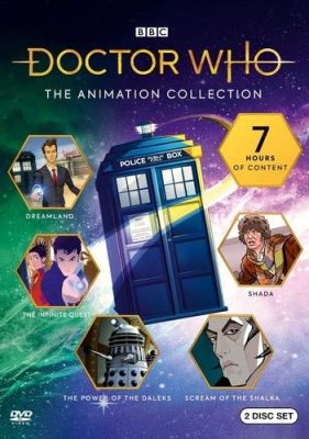 Image of Doctor Who: The Animated Collection DVD boxart