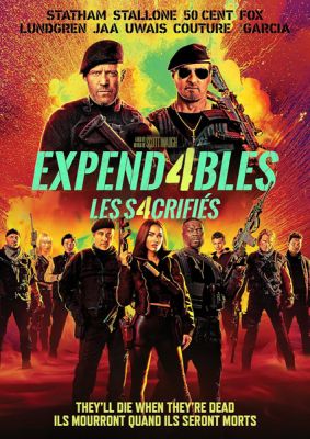 Image of EXPENDABLES 4, The DVD boxart