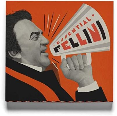 Image of Essential Fellini Criterion Blu-ray boxart
