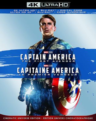 Image of Captain America 1: The First Avenger 4K boxart
