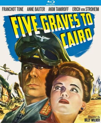 Image of Five Graves To Cairo Kino Lorber Blu-ray boxart