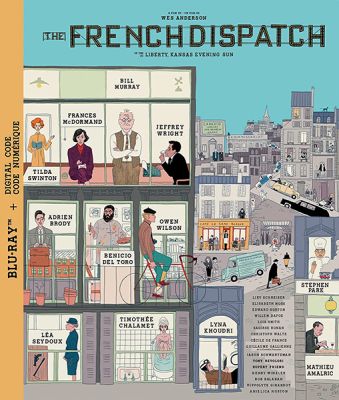 Image of French Dispatch Blu-ray boxart
