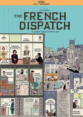 Image of French Dispatch DVD boxart