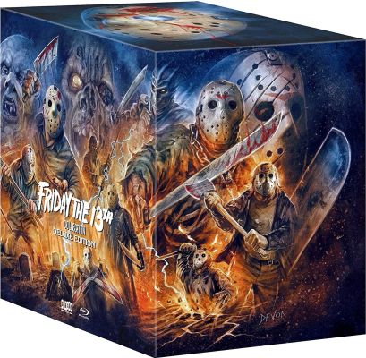 Image of Friday the 13th Collection BLU-RAY boxart