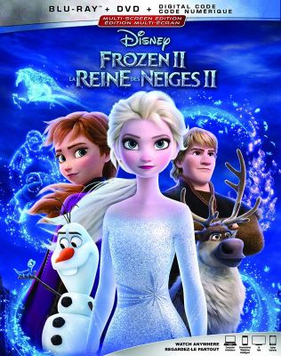 Image of Frozen II Blu-ray boxart