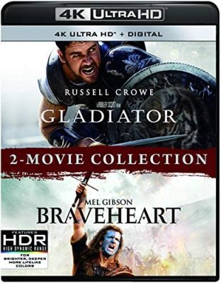Image of Gladiator/Braveheart  4K boxart