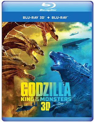 Image of Godzilla: King of the Monsters 3D Blu-ray boxart