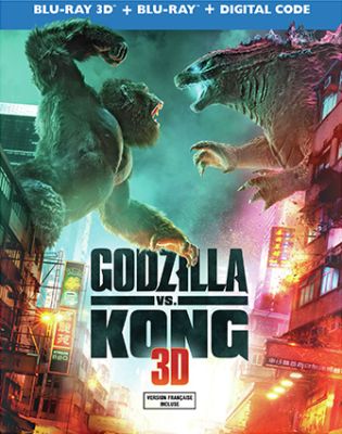 Image of Godzilla vs. Kong 3D BLU-RAY 3D boxart