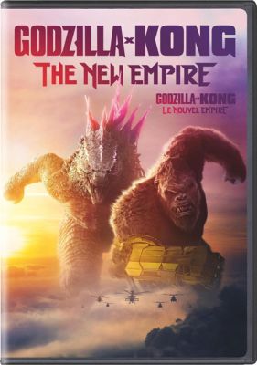 Image of Godzilla x Kong: The New Empire DVD boxart