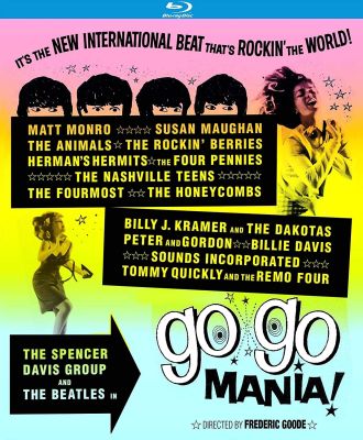 Image of Go Go Mania Kino Lorber Blu-ray boxart