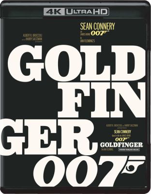 James Bond: Goldfinger (4K) cover art