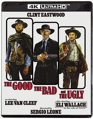 Image of Good, Bad and The Ugly Kino Lorber 4K boxart