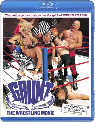 Image of Grunt! The Wrestling Movie Kino Lorber Blu-ray boxart