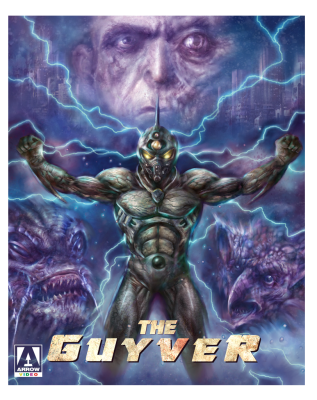 Image of Guyver, Arrow Films Blu-ray boxart