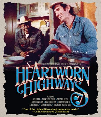 Image of Heartworn Highways Kino Lorber Blu-ray boxart