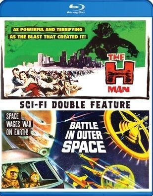Image of H-Man, The & Battle in Outer Space Blu-ray boxart