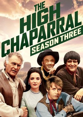Image of High Chaparral: Season 3 DVD boxart