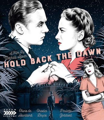 Image of Hold Back The Dawn Arrow Films Blu-ray boxart