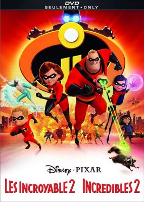 Image of Incredibles 2 DVD boxart