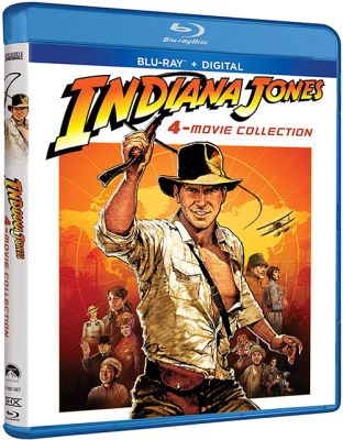 Image of Indiana Jones: 4-Movie Collection BLU-RAY boxart