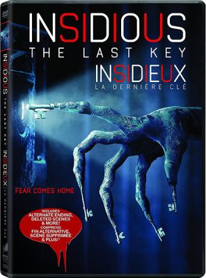 Image of Insidious: The Last Key DVD boxart