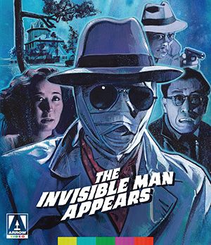 Image of Invisible Man Appears, / The Invisible Man vs. The Human Fly Arrow Films Blu-ray boxart