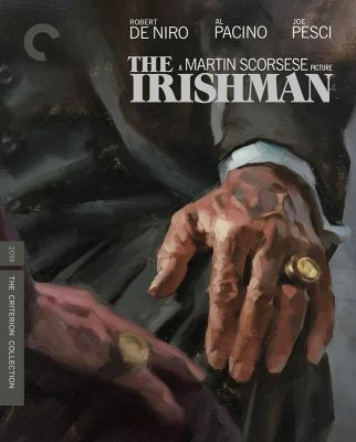 Image of Irishman, Criterion Blu-ray boxart