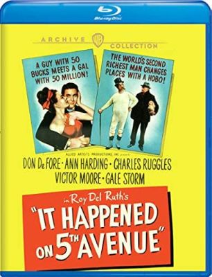 Image of It Happened on 5th Avenue Blu-ray  boxart