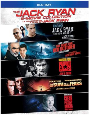 Image of Jack Ryan: 5-Movie Collection BLU-RAY boxart