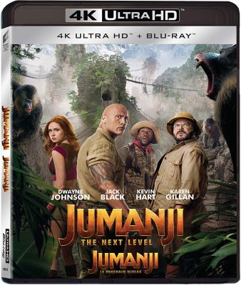 Image of Jumanji: The Next Level Blu-ray boxart