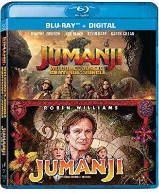 Image of Jumanji/Jumanji: Welcome To The Jungle Blu-ray boxart