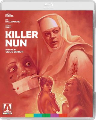 Image of Killer Nun Arrow Films Blu-ray boxart