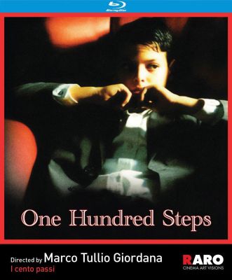 Image of One Hundred Steps Kino Lorber Blu-ray boxart