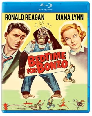 Image of Bedtime for Bonzo Kino Lorber Blu-ray boxart