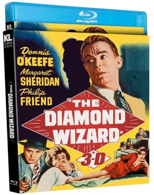 Image of Diamond Wizard 3-D Kino Lorber Blu-ray boxart