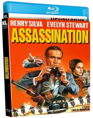 Image of Assassination Kino Lorber Blu-ray boxart