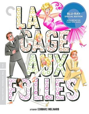 Image of La Cage Aux Folles Criterion Blu-ray boxart